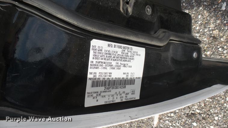 image for item DB3381 2011 Ford Crown Victoria Police Interceptor