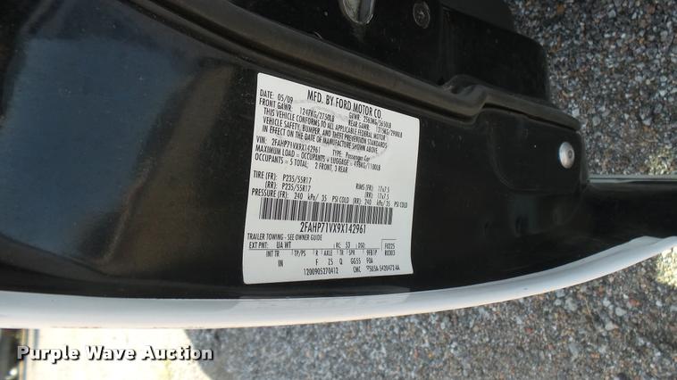 image for item DB3391 2009 Ford Crown Victoria Police Interceptor