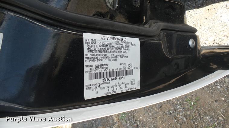 image for item DB3396 2011 Ford Crown Victoria Police Interceptor