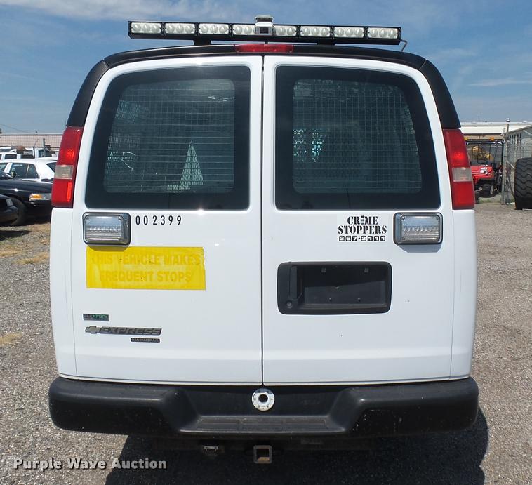 image for item DB3405 2011 Chevrolet Express 2500 Cargo van