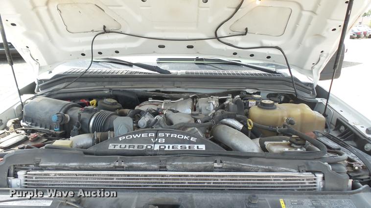 image for item DB3413 2008 Ford F250 Super Duty XL SuperCab utility bed pickup truck