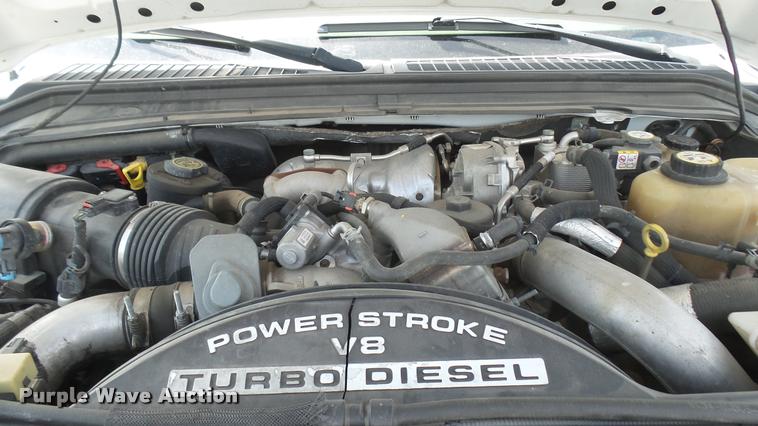 image for item DB3413 2008 Ford F250 Super Duty XL SuperCab utility bed pickup truck