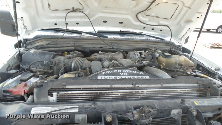 image for item DB3414 2008 Ford F250 Super Duty XL SuperCab utility bed pickup truck