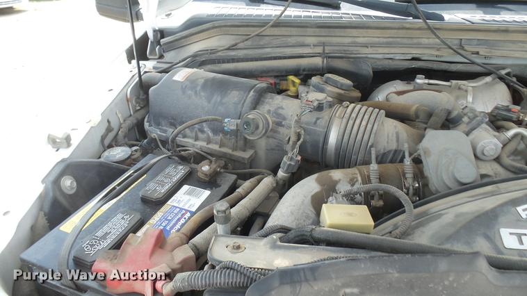 image for item DB3414 2008 Ford F250 Super Duty XL SuperCab utility bed pickup truck