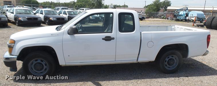 image for item DB3417 2007 Chevrolet Colorado Ext. Cab pickup truck