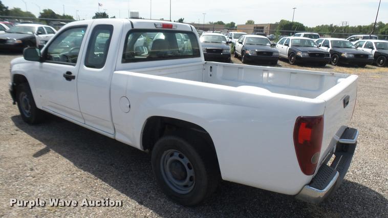 image for item DB3417 2007 Chevrolet Colorado Ext. Cab pickup truck