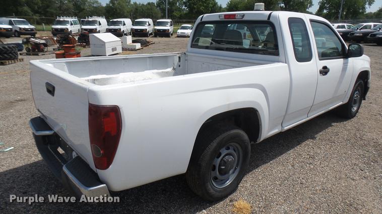 image for item DB3417 2007 Chevrolet Colorado Ext. Cab pickup truck