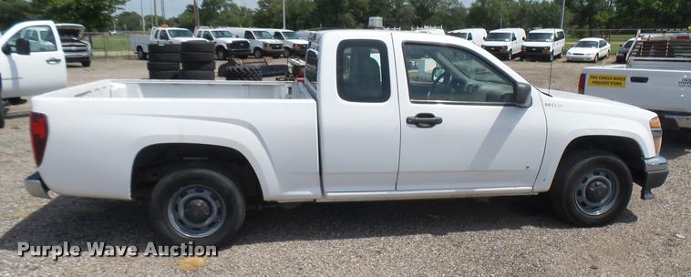 image for item DB3417 2007 Chevrolet Colorado Ext. Cab pickup truck