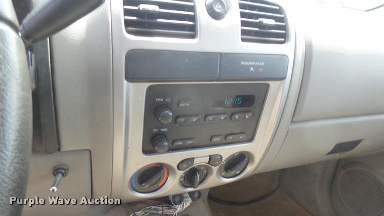 image for item DB3417 2007 Chevrolet Colorado Ext. Cab pickup truck