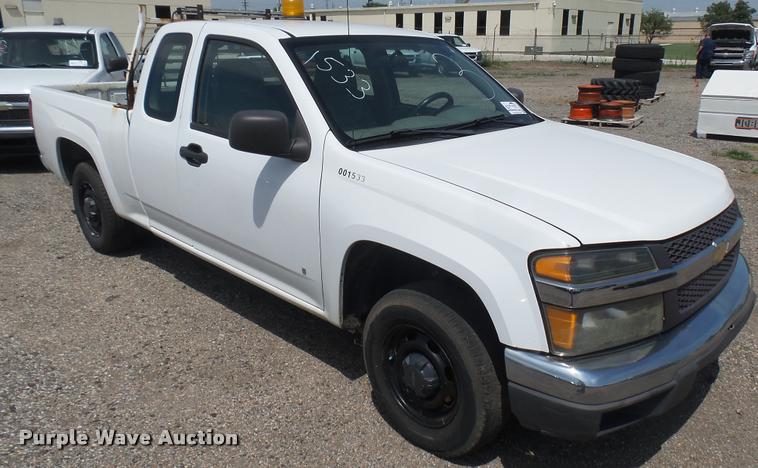 image for item DB3418 2007 Chevrolet Colorado Ext. Cab pickup truck