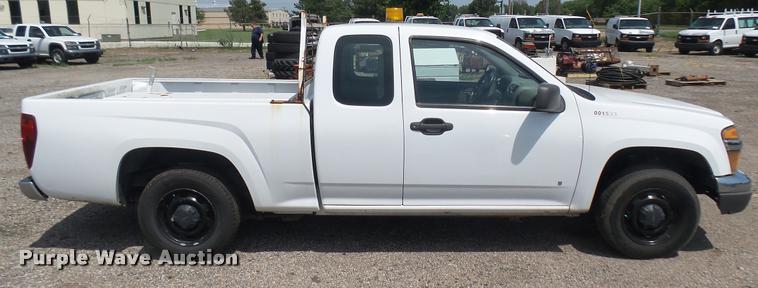 image for item DB3418 2007 Chevrolet Colorado Ext. Cab pickup truck