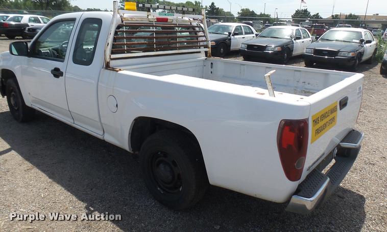 image for item DB3418 2007 Chevrolet Colorado Ext. Cab pickup truck