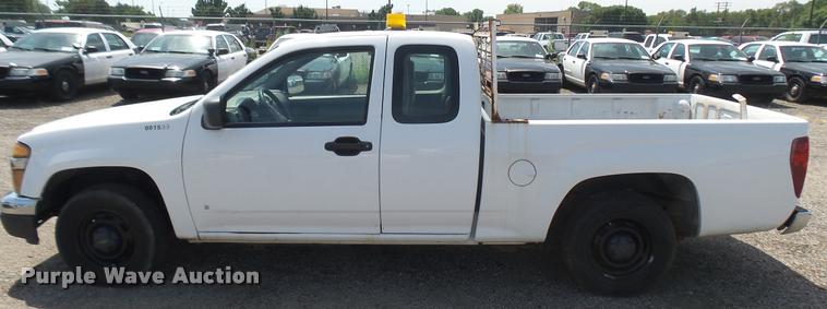 image for item DB3418 2007 Chevrolet Colorado Ext. Cab pickup truck