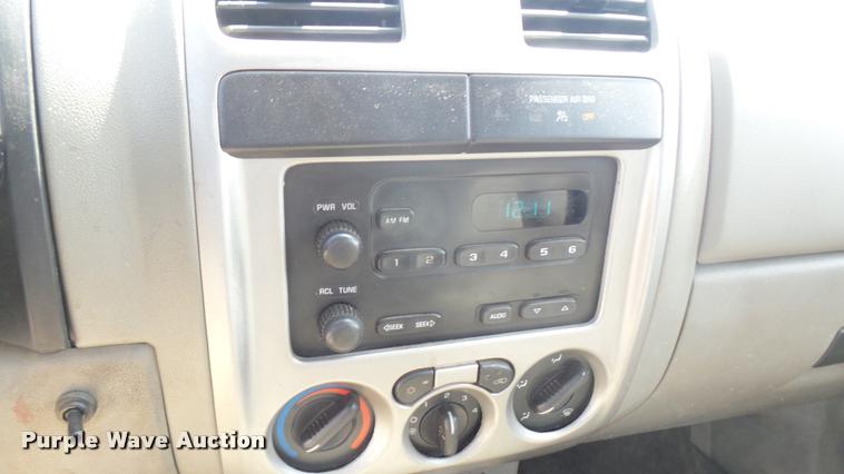 image for item DB3418 2007 Chevrolet Colorado Ext. Cab pickup truck