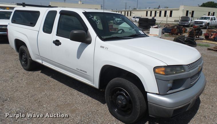 image for item DB3419 2005 Chevrolet Colorado Ext. Cab pickup truck
