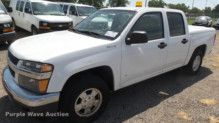 image for item DB3421 2007 Chevrolet Colorado LT Crew Cab pickup truck
