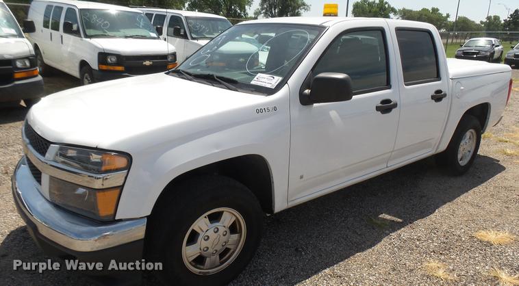 image for item DB3421 2007 Chevrolet Colorado LT Crew Cab pickup truck