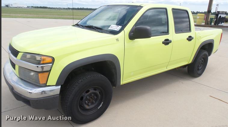 image for item DB3422 2008 Chevrolet Colorado Crew Cab pickup truck