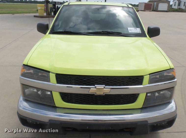 image for item DB3422 2008 Chevrolet Colorado Crew Cab pickup truck