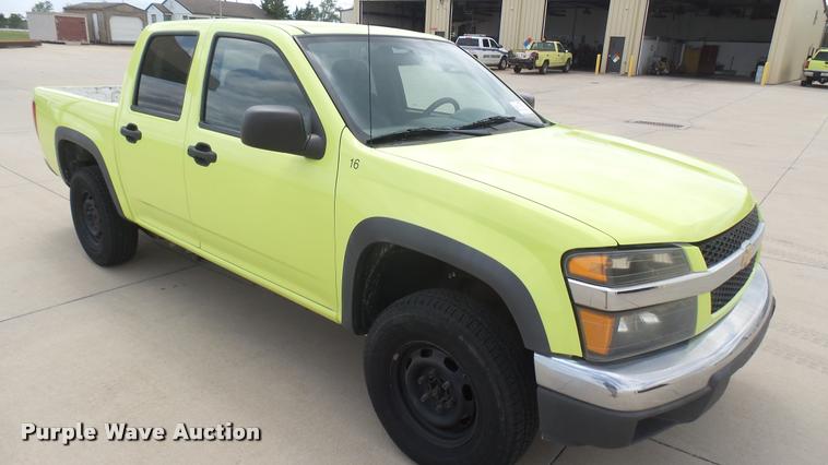 image for item DB3422 2008 Chevrolet Colorado Crew Cab pickup truck