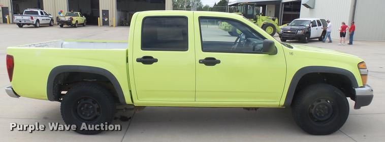 image for item DB3422 2008 Chevrolet Colorado Crew Cab pickup truck