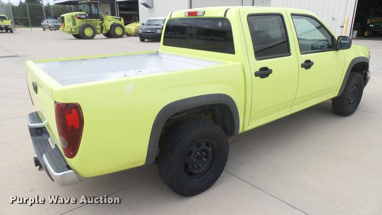 image for item DB3422 2008 Chevrolet Colorado Crew Cab pickup truck