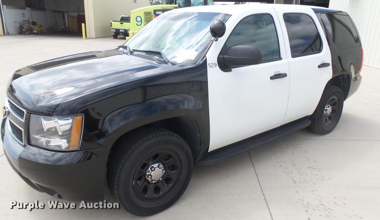 image for item DB3423 2012 Chevrolet Tahoe Police SUV