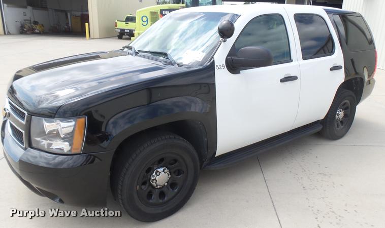 image for item DB3423 2012 Chevrolet Tahoe Police SUV