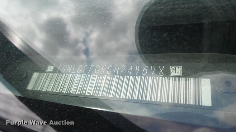 image for item DB3423 2012 Chevrolet Tahoe Police SUV