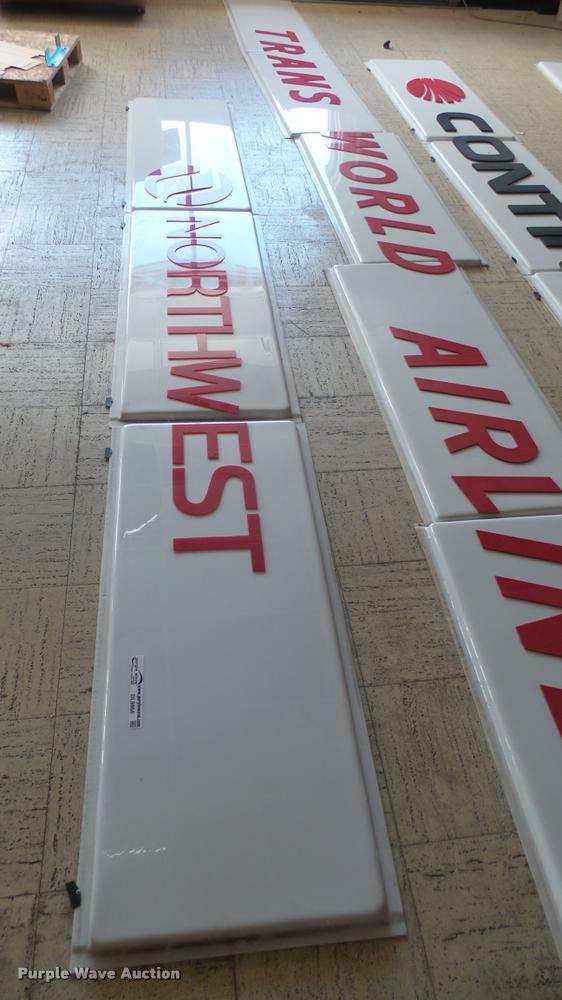 image for item DL9866 Airline signage