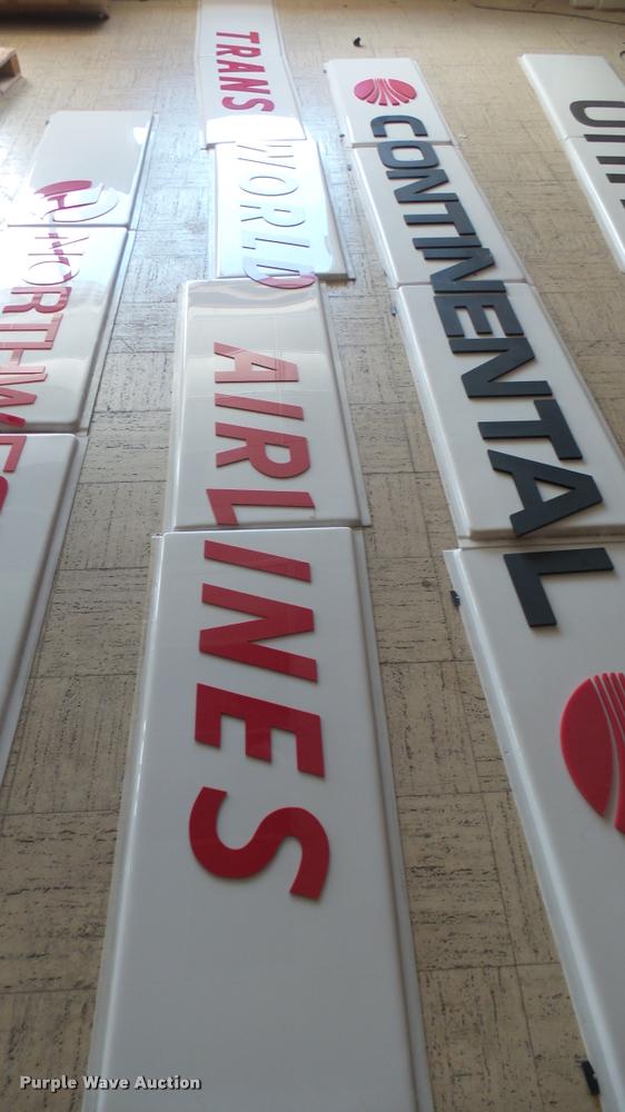 image for item DL9866 Airline signage