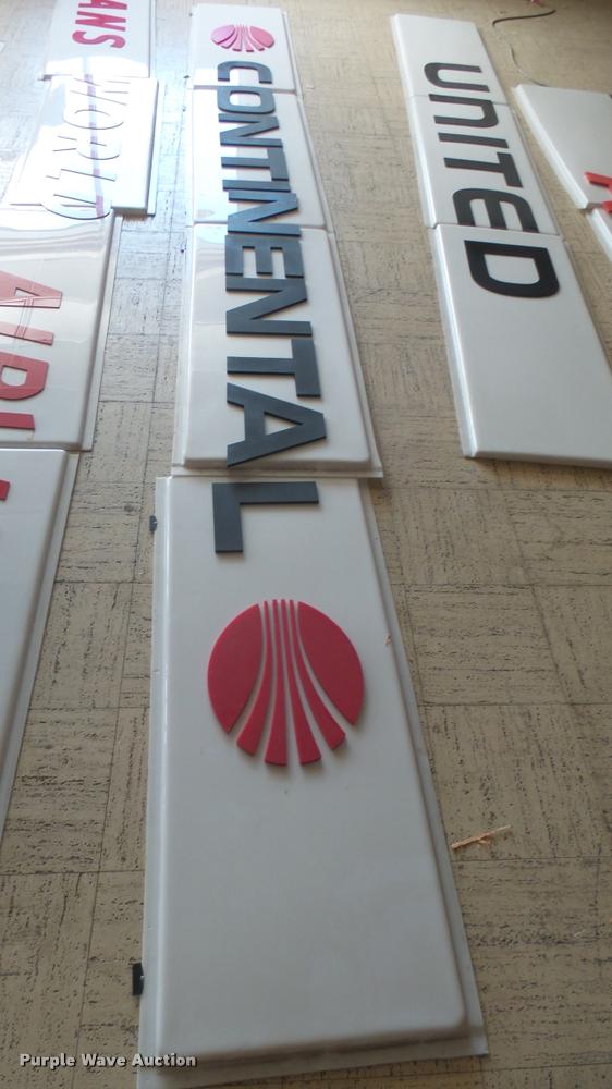 image for item DL9866 Airline signage