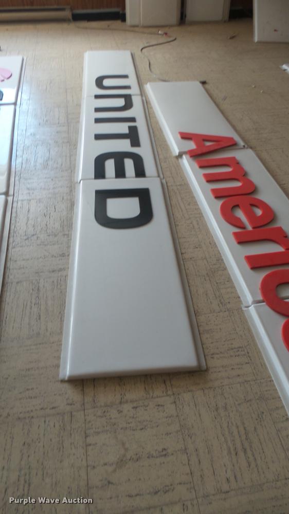 image for item DL9866 Airline signage