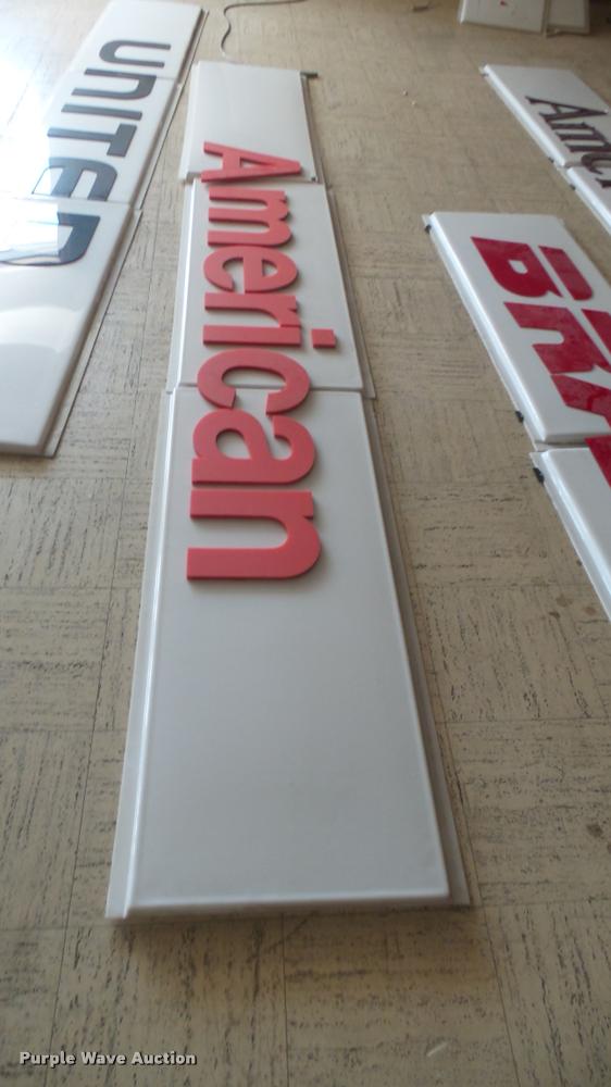 image for item DL9866 Airline signage