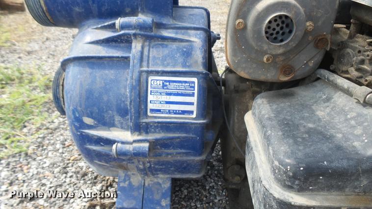image for item DL9905 Gorman Rupp trash pump