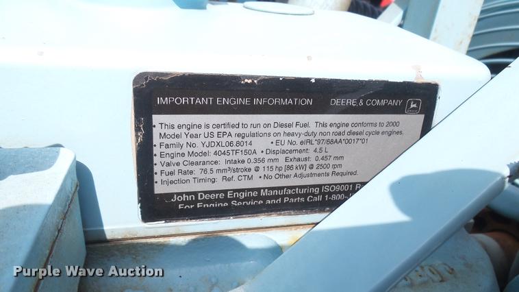 image for item DL9918 2001 Vactor vacuum system