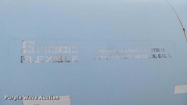image for item DL9919 1994 Sreco flexible sewer cleaner/rodder