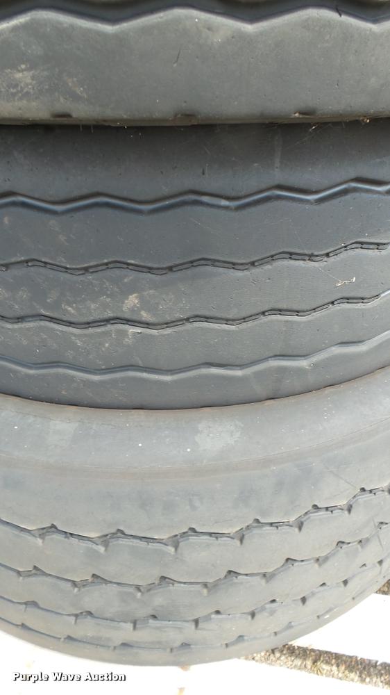 (8) Goodyear G289 315/80R22.5 tires in Wichita, KS Item DL9938 sold