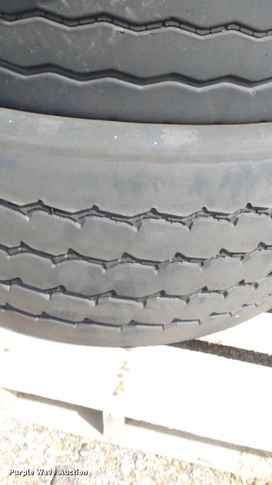 (8) Goodyear G289 315/80R22.5 tires in Wichita, KS Item DL9938 sold