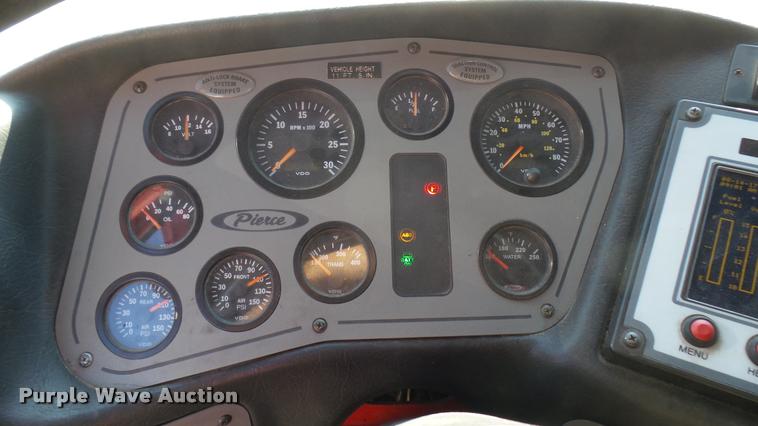 image for item L2266 2003 Pierce Quint ladder fire truck