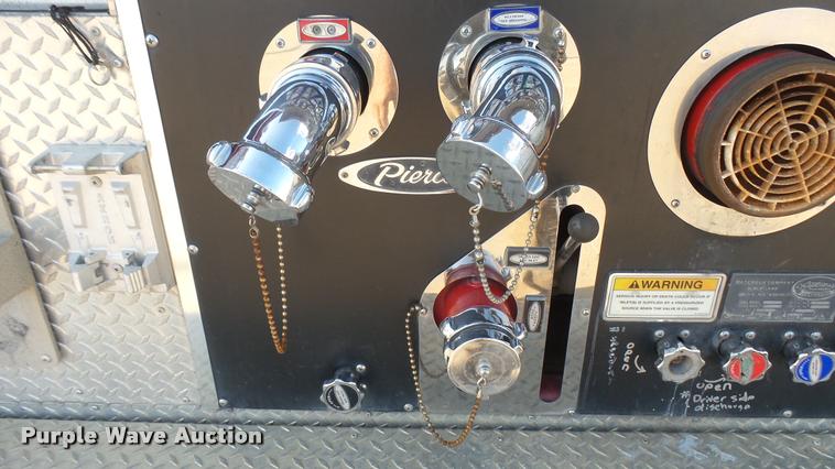 image for item L2266 2003 Pierce Quint ladder fire truck