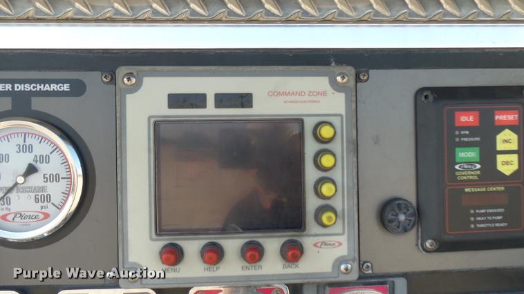 image for item L2266 2003 Pierce Quint ladder fire truck