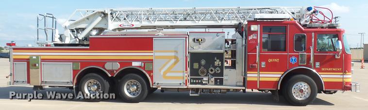 image for item L2267 2004 Pierce Quint ladder fire truck