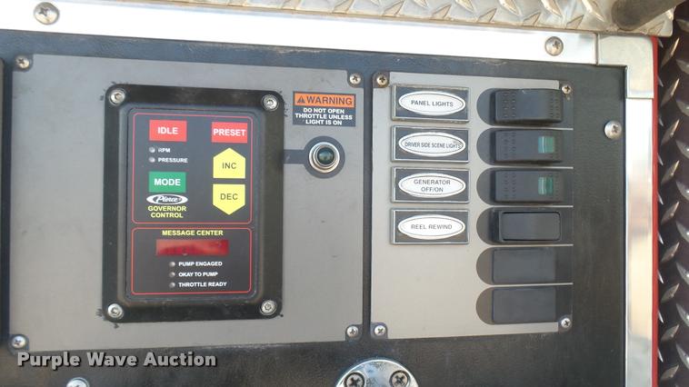 image for item L2267 2004 Pierce Quint ladder fire truck