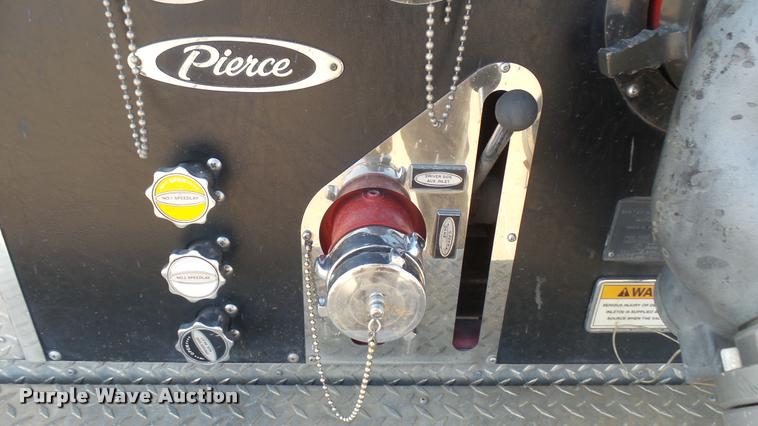 image for item L2267 2004 Pierce Quint ladder fire truck