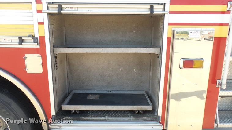 image for item L2267 2004 Pierce Quint ladder fire truck