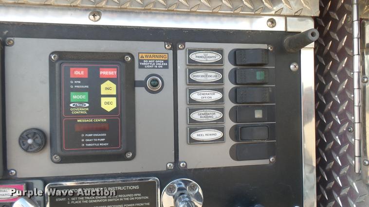 image for item L2268 2003 Pierce Quint ladder fire truck