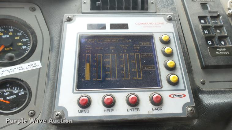 image for item L2269 2003 Pierce pumper fire truck