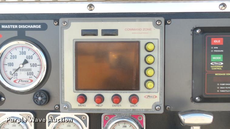 image for item L2271 2004 Pierce Quint ladder fire truck