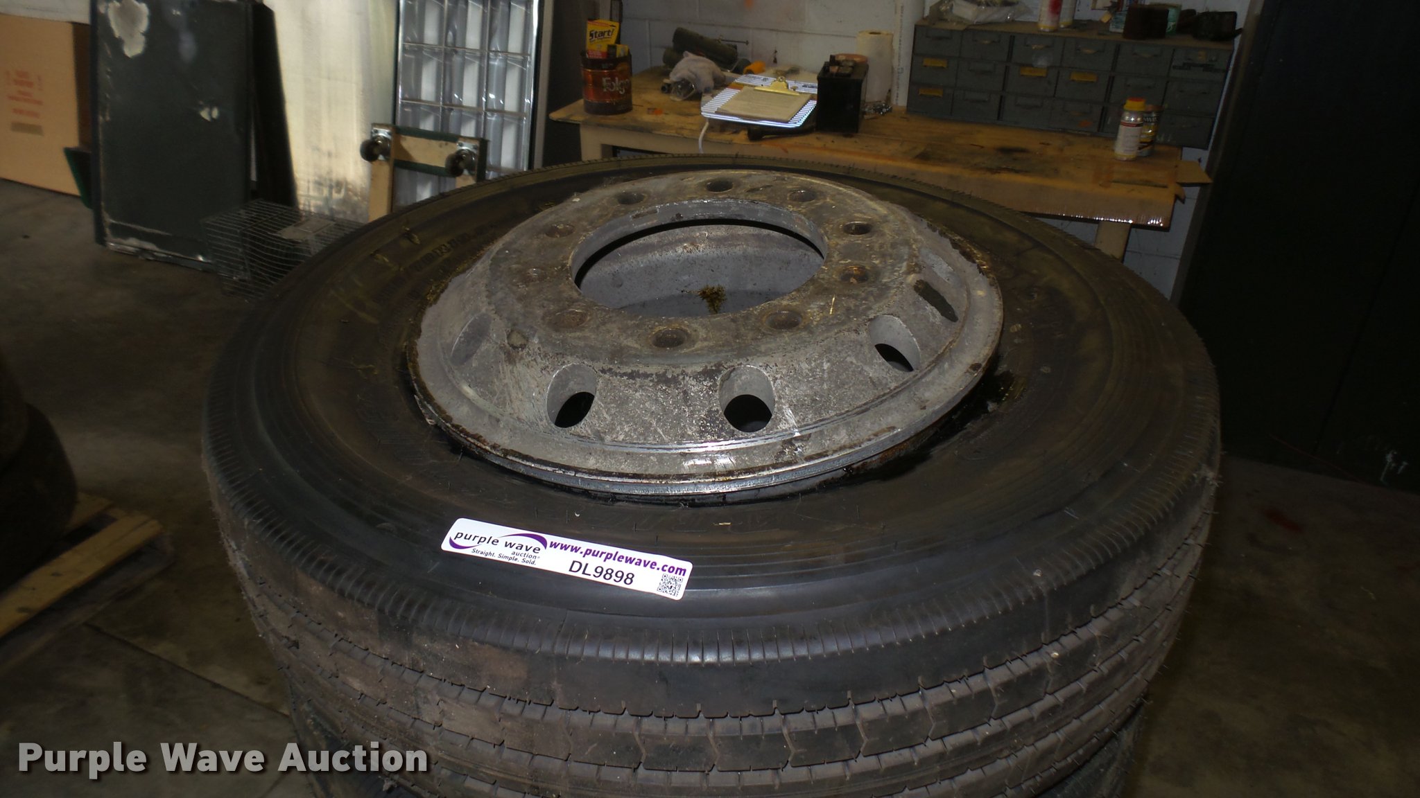 (5) Bridgestone R250F 265/70R19.5 tires in Wichita, KS | Item DL9898 ...